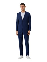 Slim Fit Birdeye Suit In Super Stretch
