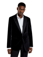 Velvet tuxedo blazer