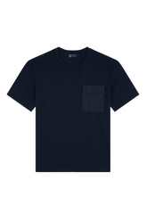 Delight Interlock cotton T shirt with Typhoon Silk pocket