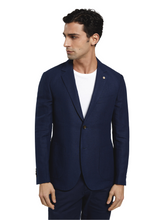 Unstructured Linen Blend Blazer