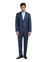 Slim Fit 4 Seasons Sharkskin Suit
