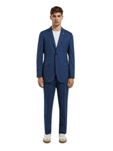Slim Fit K-Globetrotter Prince of wales Suit