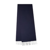 Corneliani Silk Fringe detail Scarf
