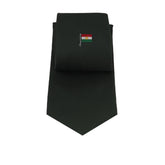 Dark Green Talarico Silk Tie – Kurdistan Flag Edition