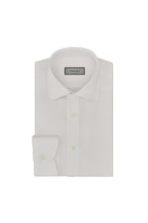 White regular fit Impeccabile cotton shirt