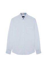 Camicia in cotone operato