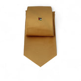 Dark Yellow Talarico Silk Tie – Jordan Flag Edition