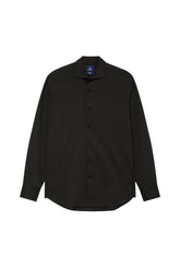 Slim Fit Cotton Stretch Travel Shirt With Dublin Collar