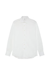 Slim Fit Dobby Formal Shirt With Oxford Collar