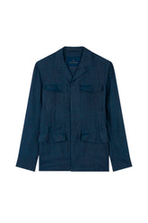 MENS WOVEN FIELD JACKET MULTIPOCKETS