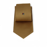 Dark Yellow Talarico Silk Tie – Jordan Flag Edition