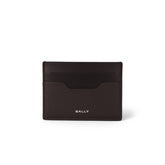 Bally Brown Leather Card Holder
