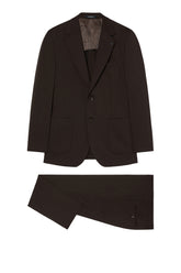 Slim Fit Herringbone Travel Suit