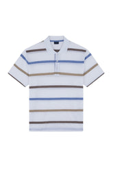 Paul & Shark - Striped short-sleeve polo shirt