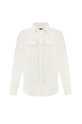 Linen overshirt