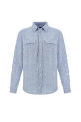 Linen overshirt