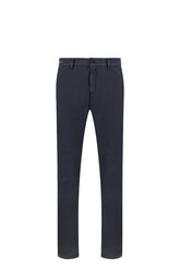 Silk and stretch cotton chino pants