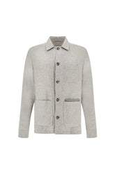 Chore overshirt in linen