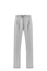 Linen chino trousers