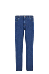 Regular fit medium blue fivepocket denim