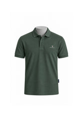 Cotton piqué polo shirt