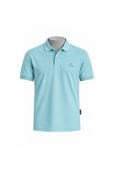 Cotton piqué polo shirt