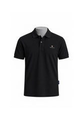 Cotton piqué polo shirt