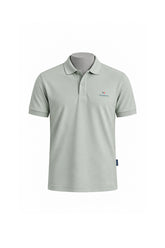 Cotton piqué polo shirt