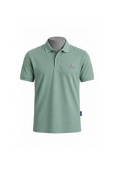 Cotton piqué polo shirt