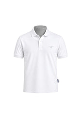 Cotton piqué polo shirt young line