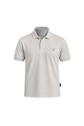 Cotton piqué polo shirt young line