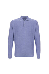 WOOL POLYESTER POLO SHIRT