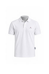 Cotton piqué polo shirt