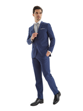 Mens Pinstripe Slim fit Classic Suit