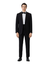 Slim Fit Suit In Wool-elastane Blend