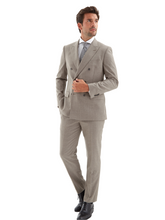 Mens Double-breasted Suit