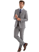 Mens Birdseye ThreePiece Suit