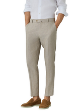 Suit Trousers With Coin Pocket In Linen