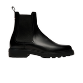 Gusto Men Bootie In Black Leather
