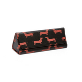 Magic glasses case with dachshund print