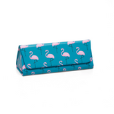 Magic glasses case with Flamingo print
