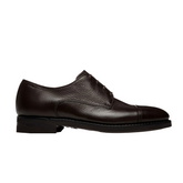 Scribe Un Derby In Ebano Deer Leather