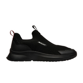 Outline Sneaker in Black Nylon