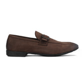 Moreschi Sulmona Suede Buckle Loafer