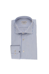 Guy Laroche Lyon Blue Striped Shirt