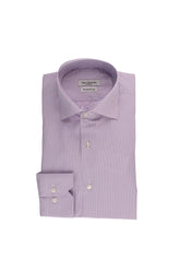 Guy Laroche Lille Purple Striped Shirt
