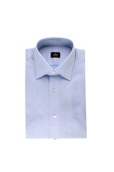 Alessandro Gherardi Luxury Azzurro Textured Shirt