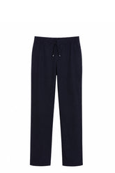 Dark navy blue “Metal Lion” trousers