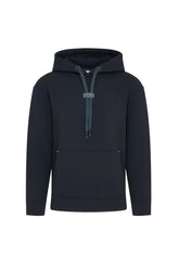 Paul And Shark Leather Badge Tech Fleece Hoodie