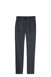 Charcoal gray Luxury sport elasticated trousers